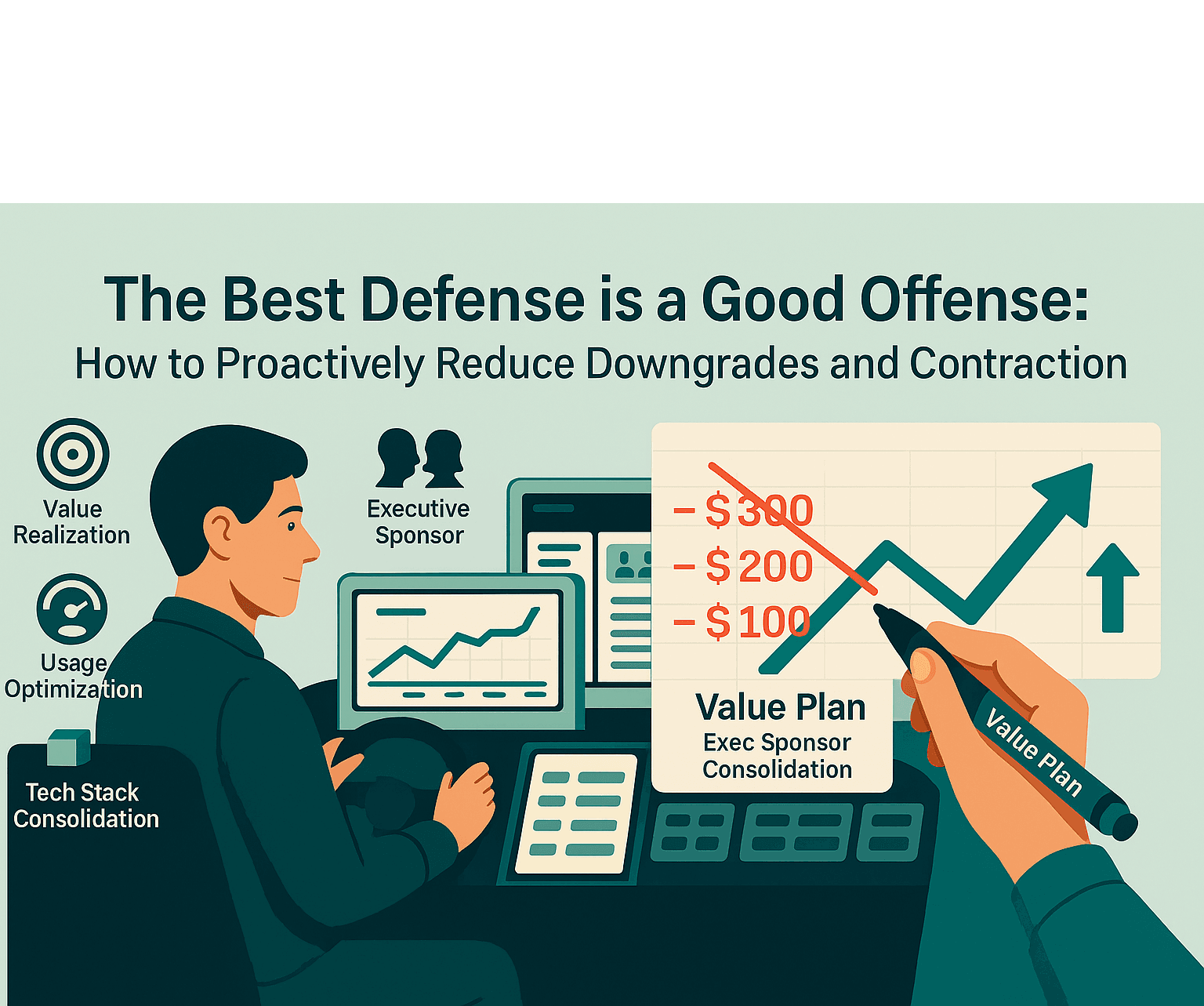The Best Defense is a Good Offense: How to Proactively Reduce Downgrades and Contraction